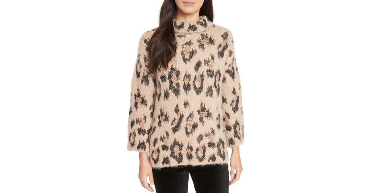 chunky leopard sweater