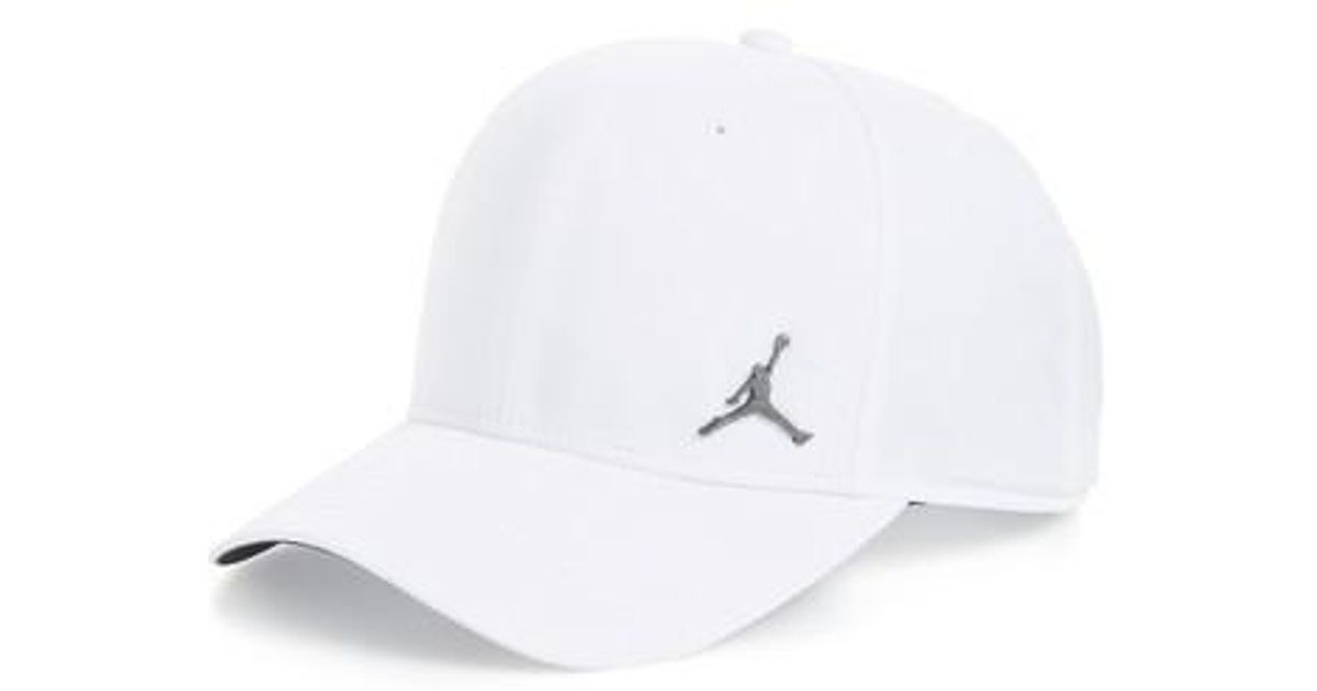 white jordan hat