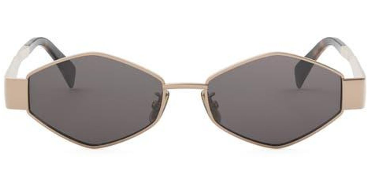 Celine Triomphe 54Mm Geometric Sunglasses | Lyst display picture 3