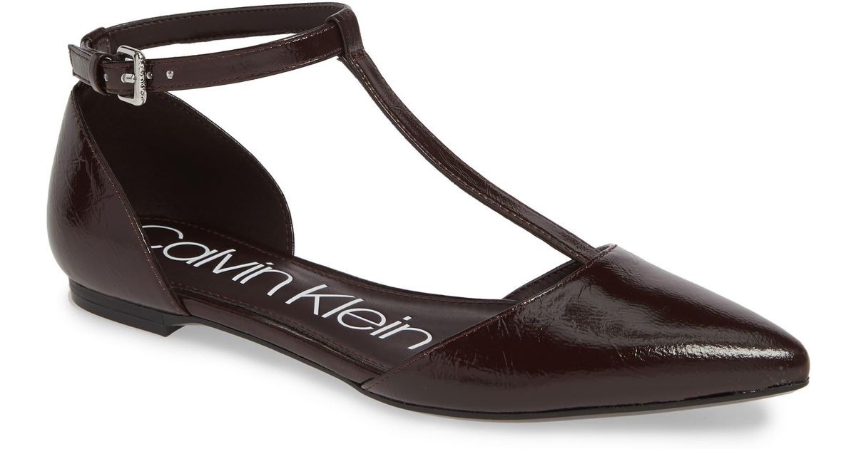 calvin klein women's ghita ballet flat