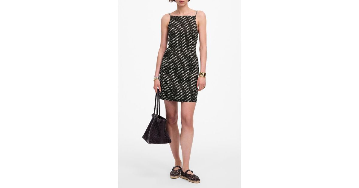madewell high neck mini dress Madewell
