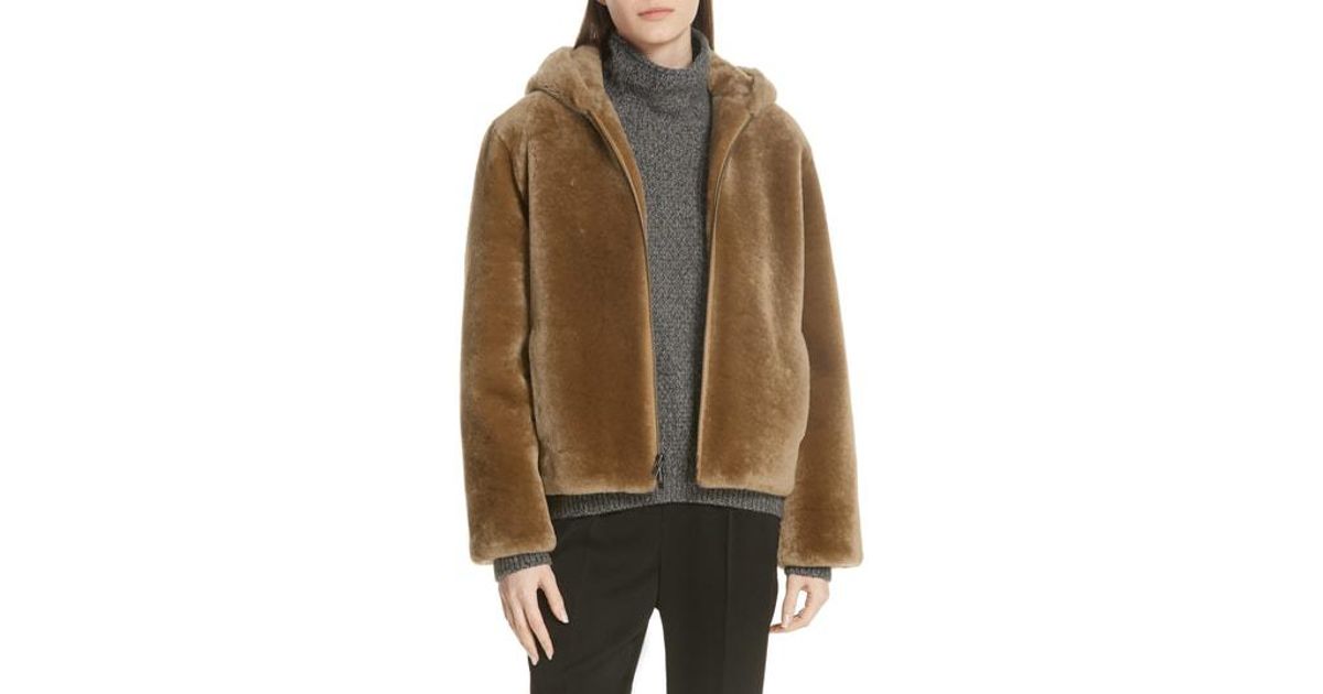 vince plush hoodie