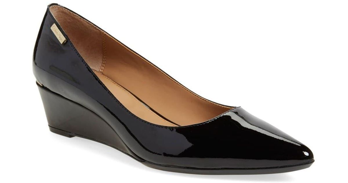calvin klein germina wedge