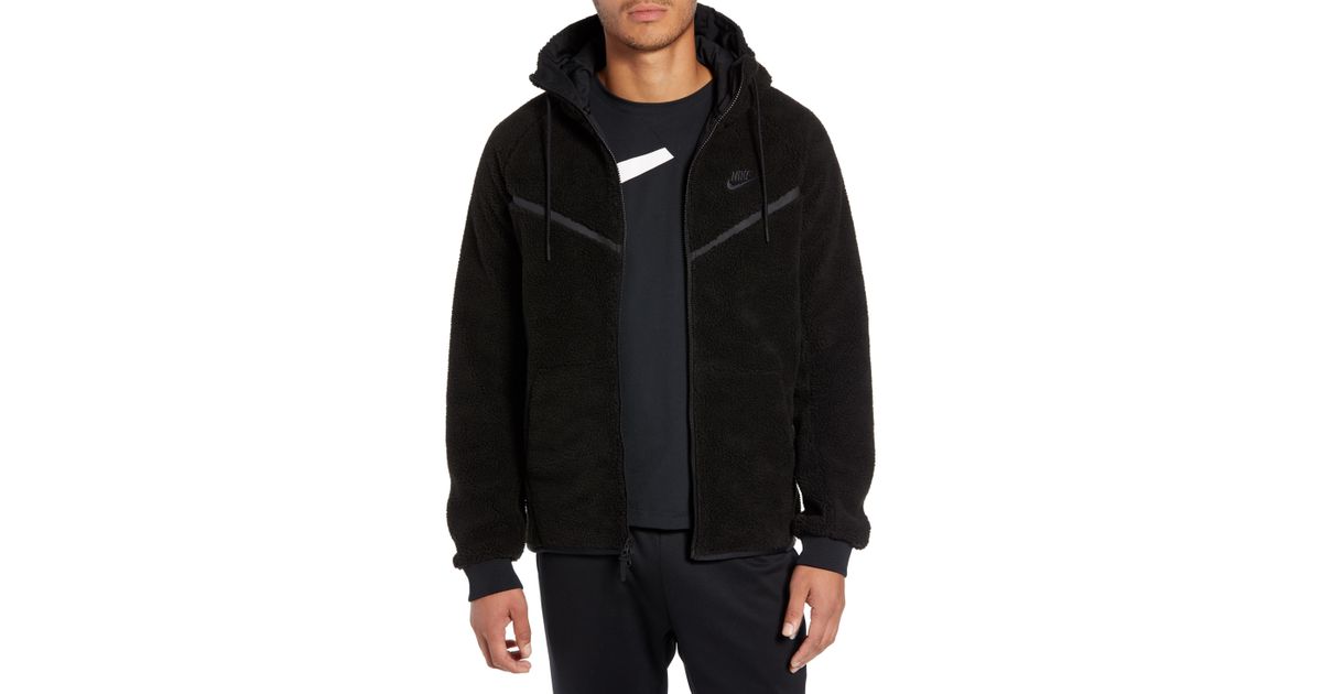 nike tech icon fleece zip hoodie