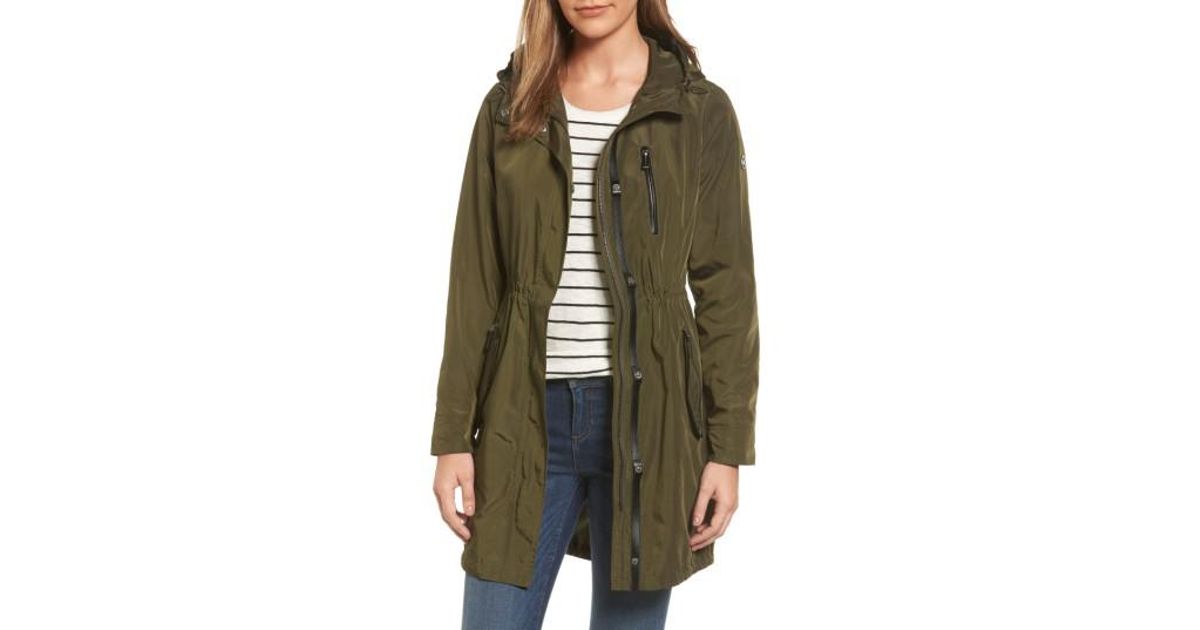 michael kors olive coat