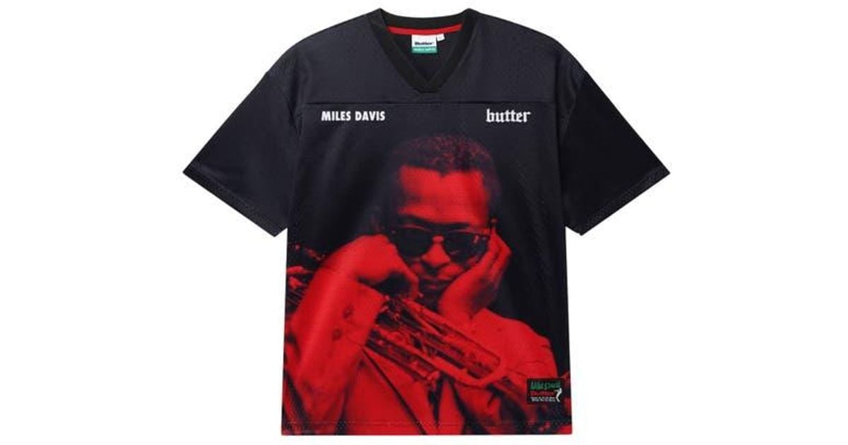 Butter Goods Round About Midnight ジャージ Tシャツ 半袖 Butter Goods - Butter Goods x Miles Davis Round About