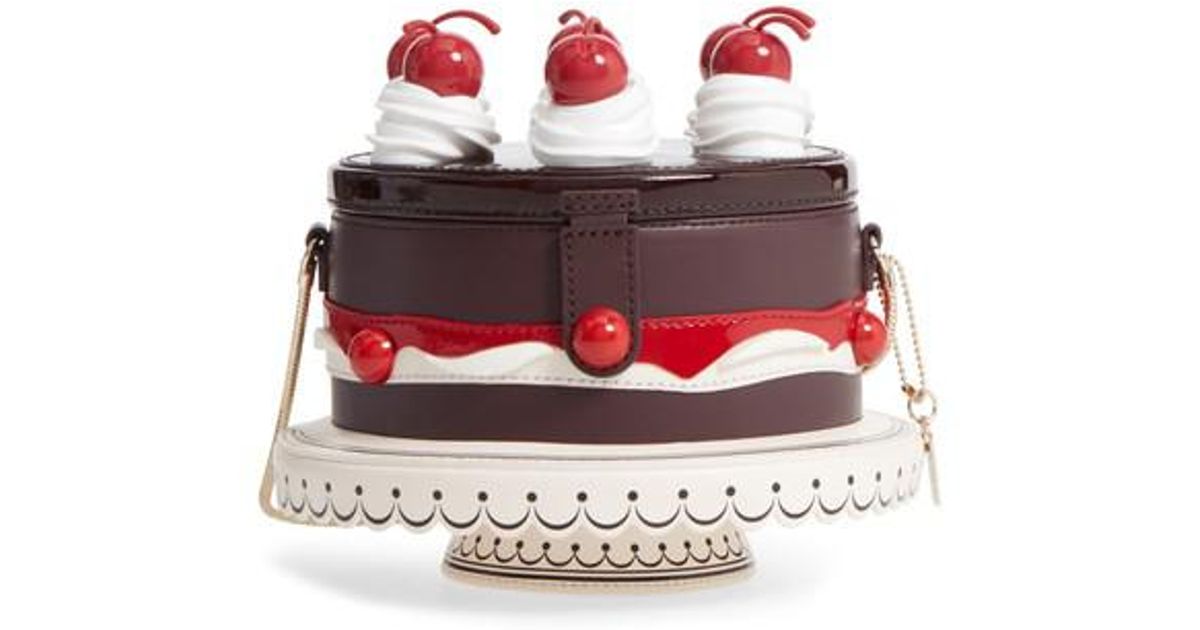 Lyst Kate Spade Ma Cherie Cherry Cake Leather Shoulder Bag