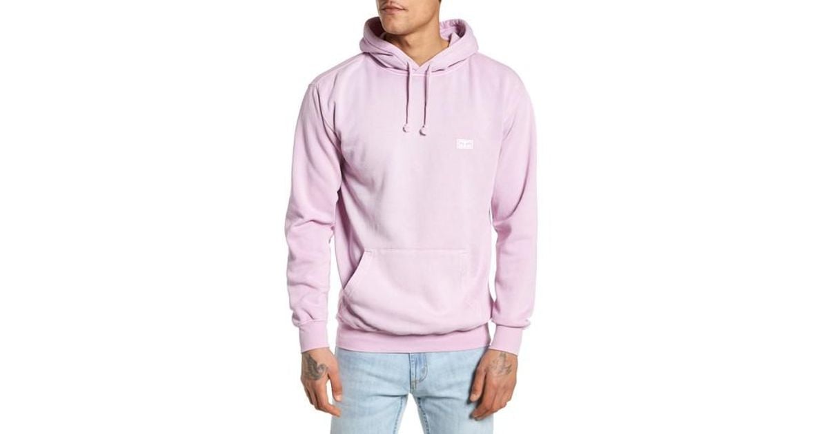 pink obey hoodie