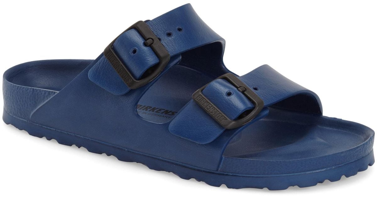 navy blue birkenstocks eva