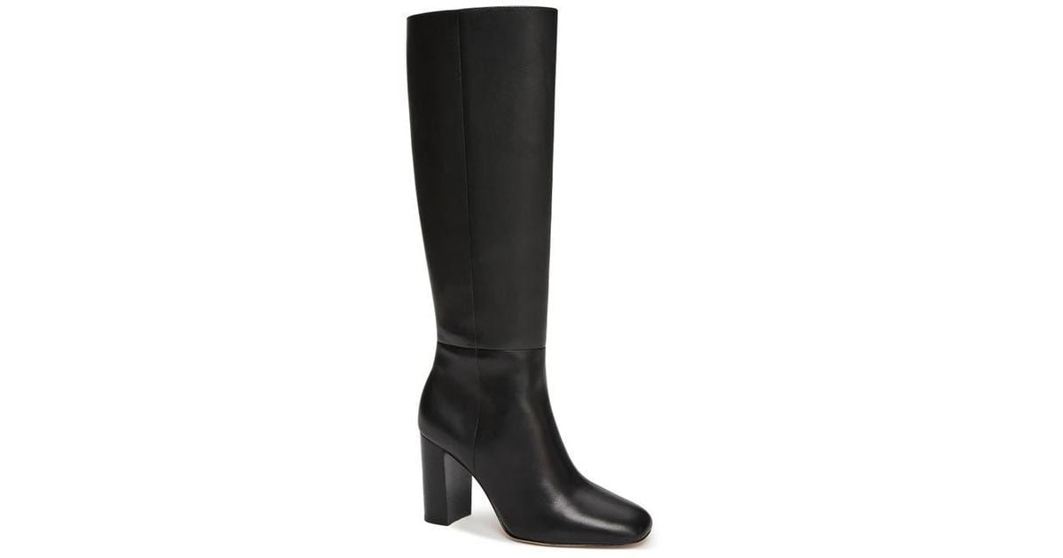 PAIGE Keely Knee High Boot in Black | Lyst