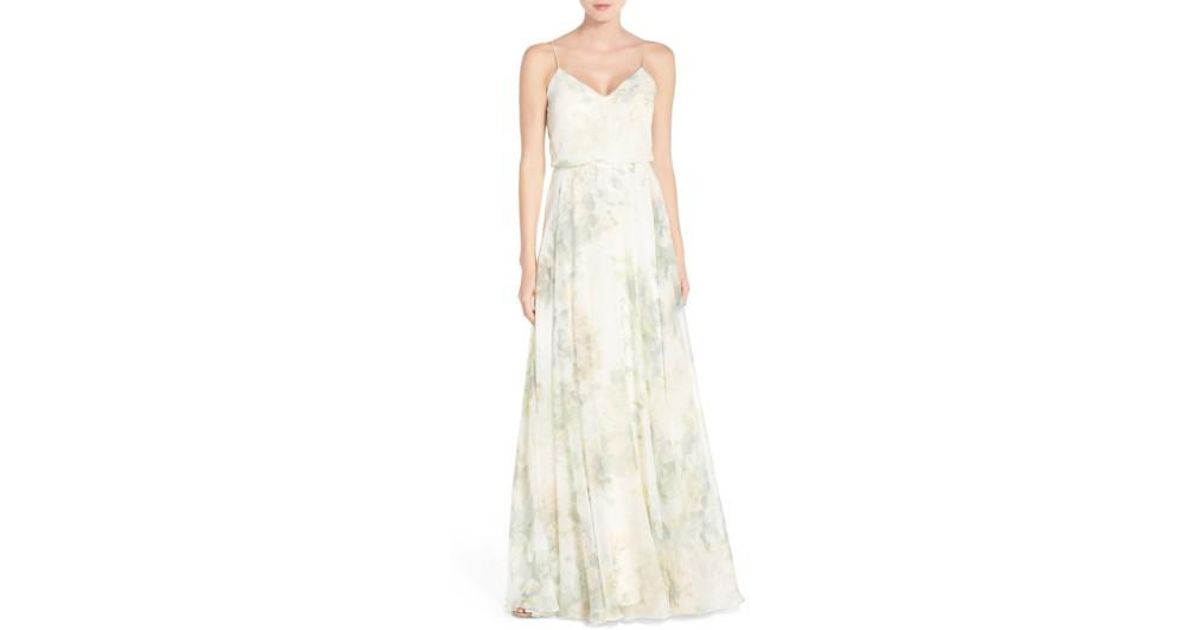 jenny yoo inesse floral