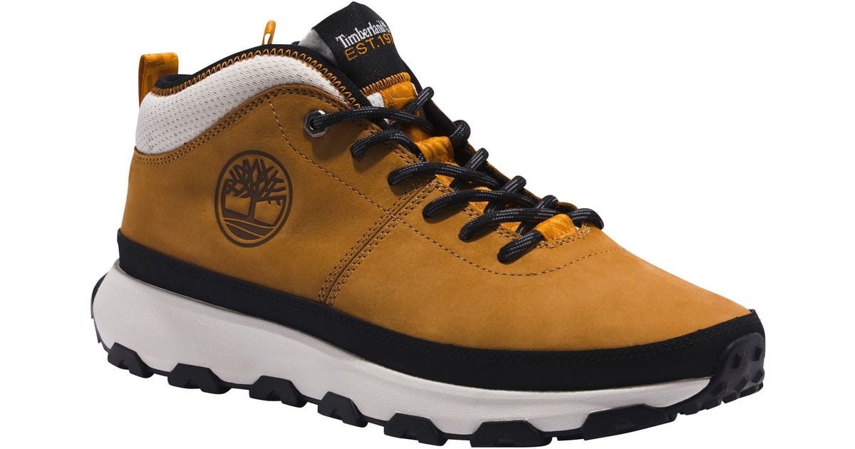 Timberland Winsor Trail Mid Hiking Boot in Brown for Men Lyst