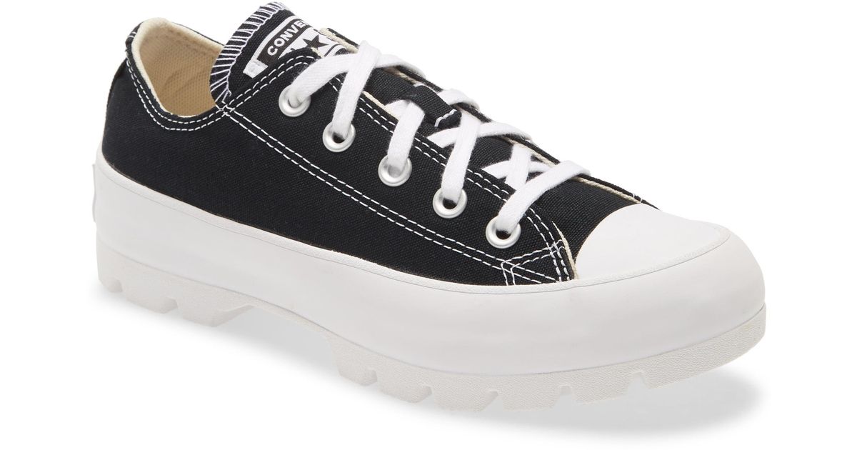 converse low cut black and white