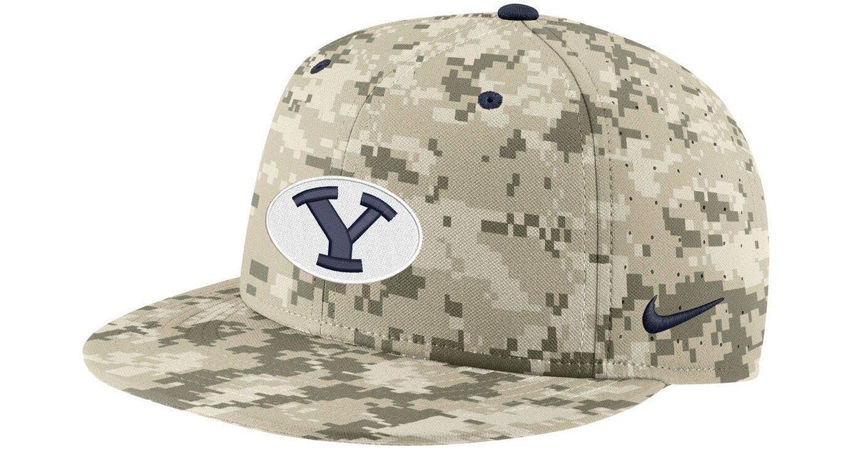 Nike Byu Cougars Aero True Baseball Performance Fitted Hat At Nordstrom