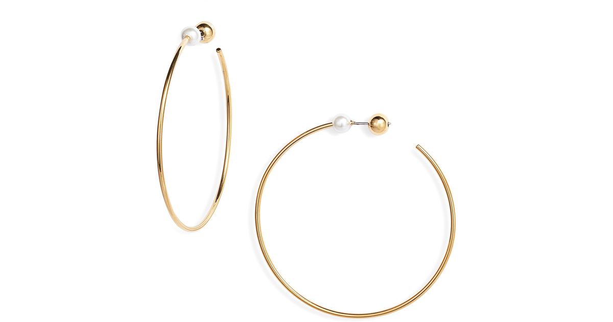 Jenny Bird Sylvie Hoop Earrings in Metallic Lyst