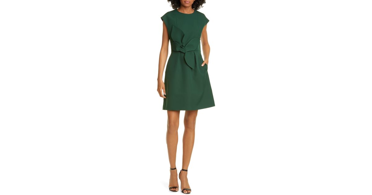 polly structured bow dress ted baker london