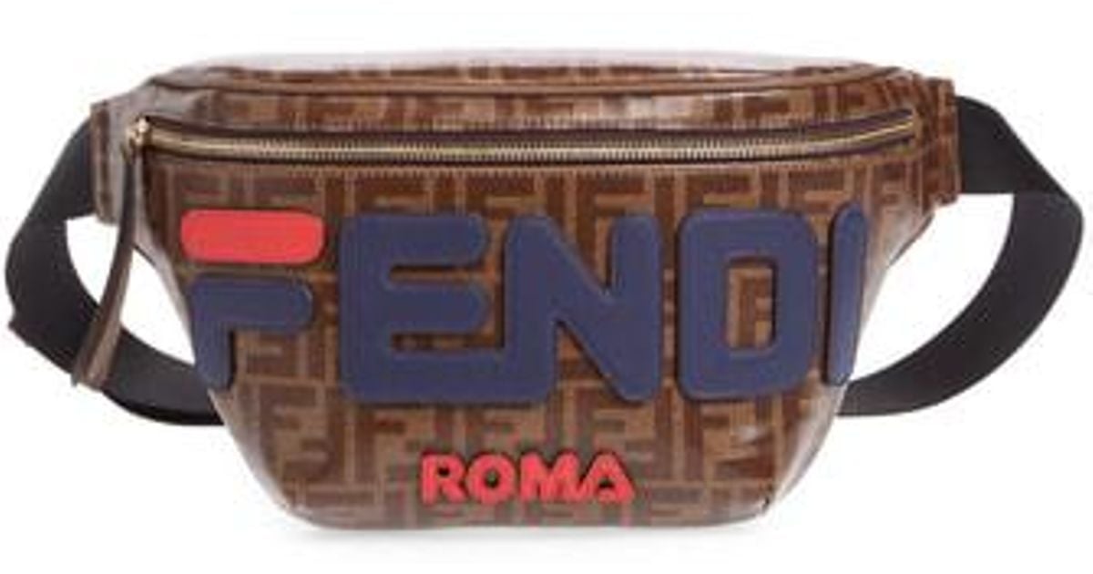 fendi fila pouch