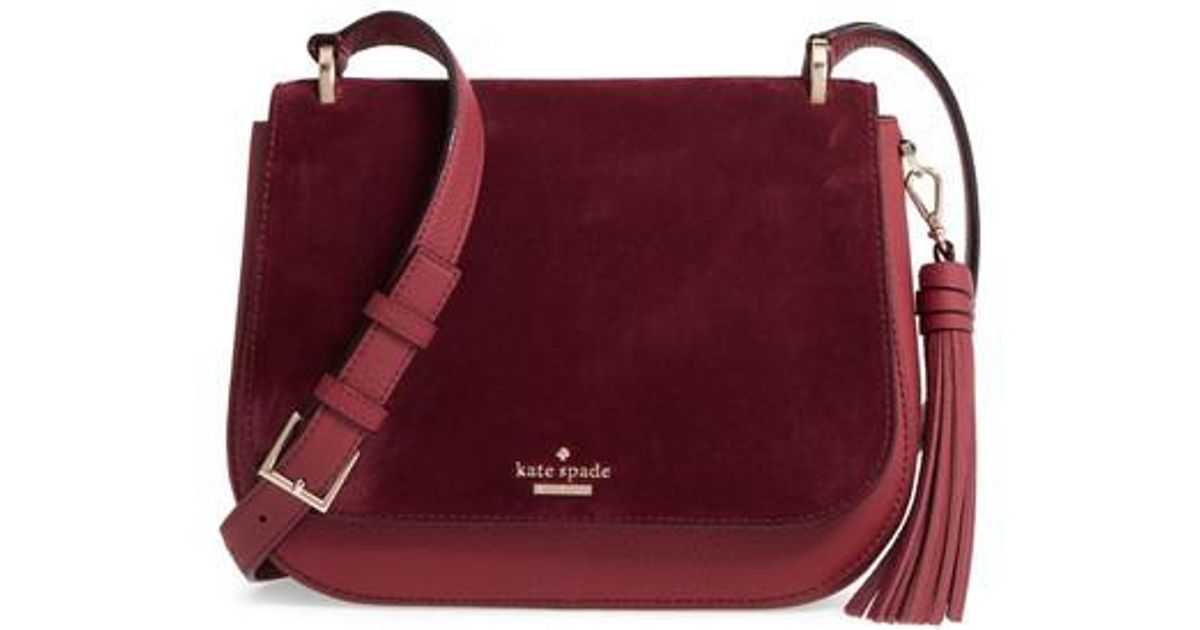 kate spade suede satchel