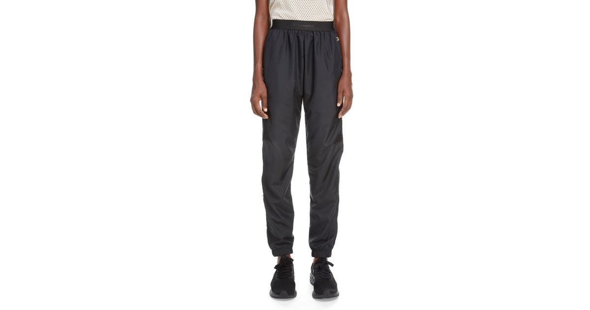 rick owens nylon pants