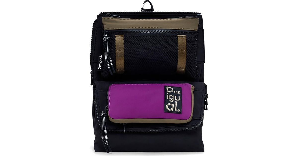 Desigual Mini Backpack in Black | Lyst