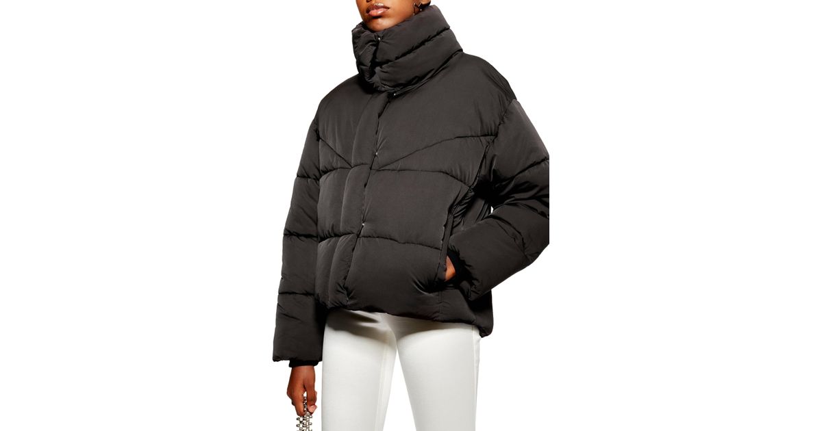 Topshop Brian Puffer Coat Sweden, SAVE 