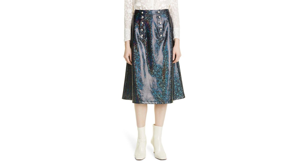 Holographic a line clearance skirt