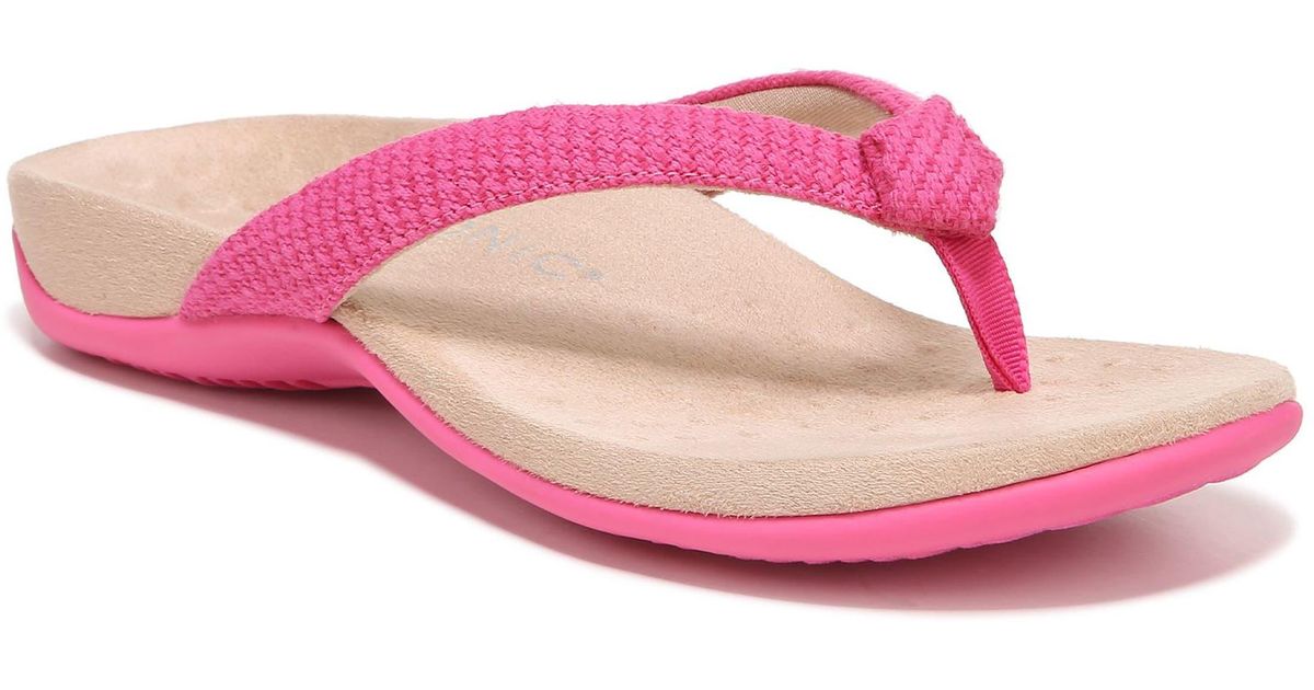 Vionic Mattie Flip Flop in Pink Lyst