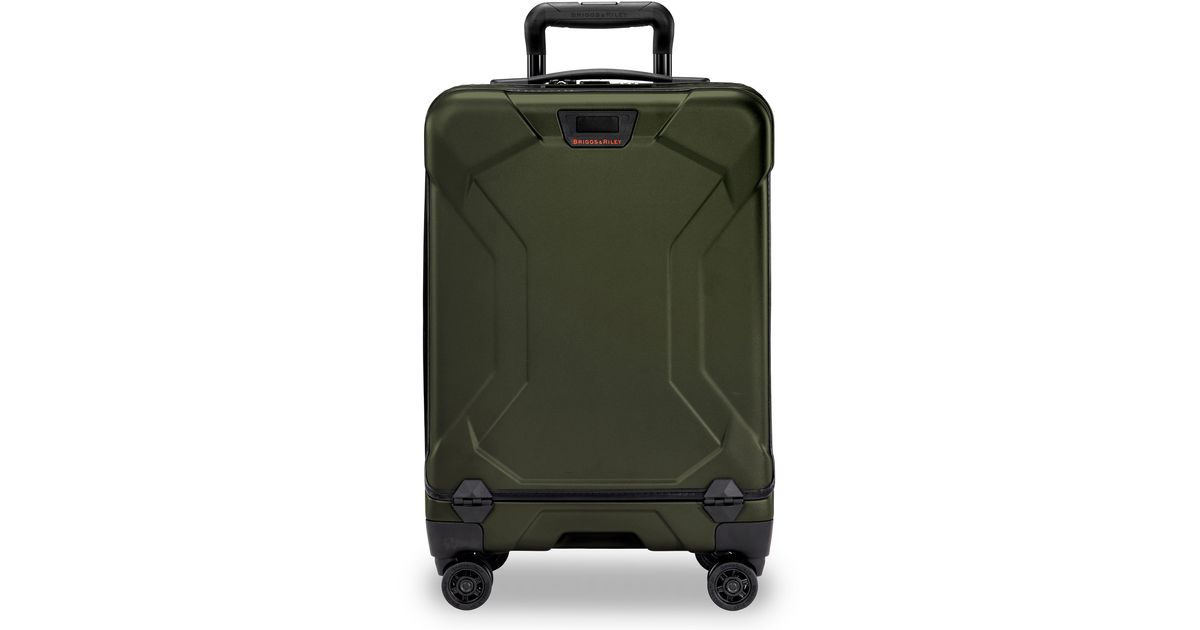 Briggs & Riley Torq 21inch International Wheeled Carryon in Green Lyst