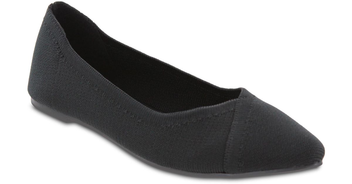 MIA Elanna Knit Flat in Black Lyst