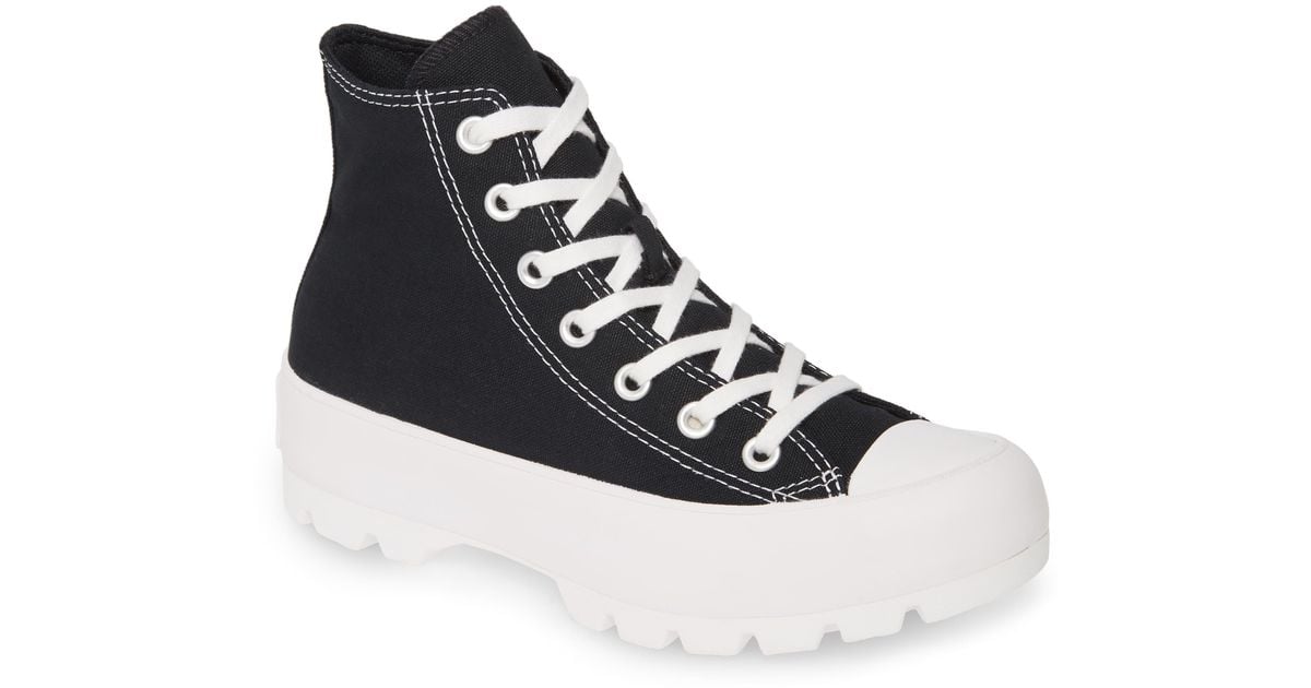 lugged converse black