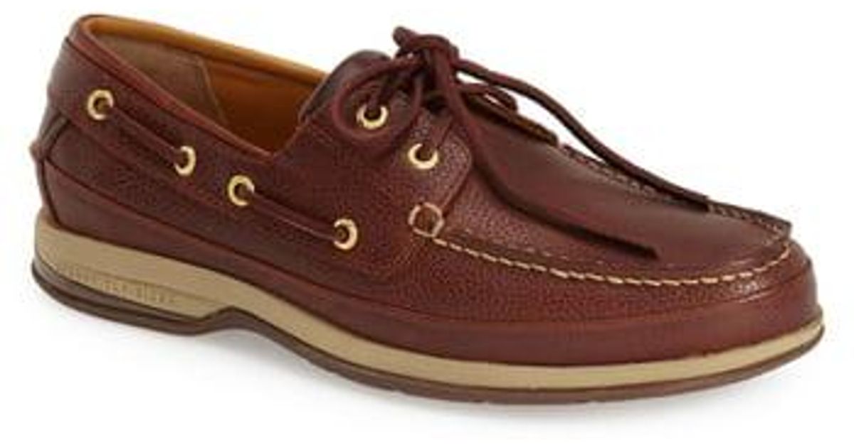 Sperry Top-Sider 'gold Cup 2-eye Asv' Boat Shoe in Cognac Leather ...