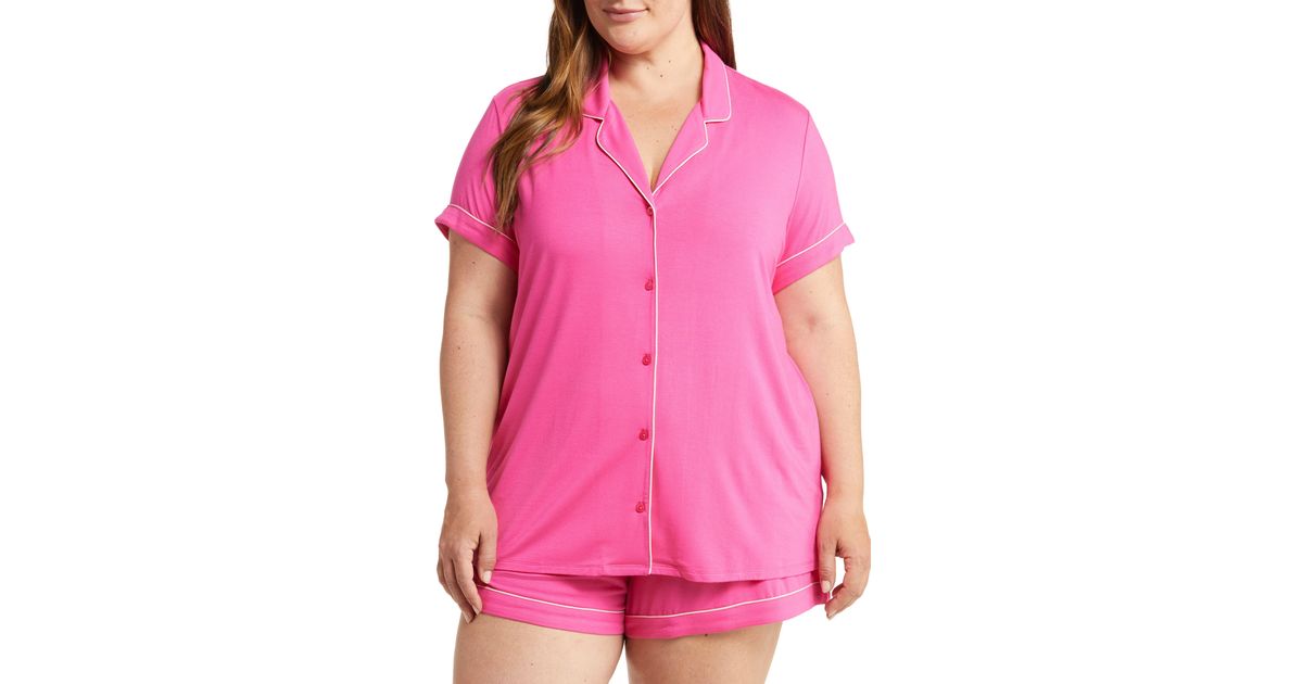 Nordstrom Moonlight Eco Short Pajamas in Pink