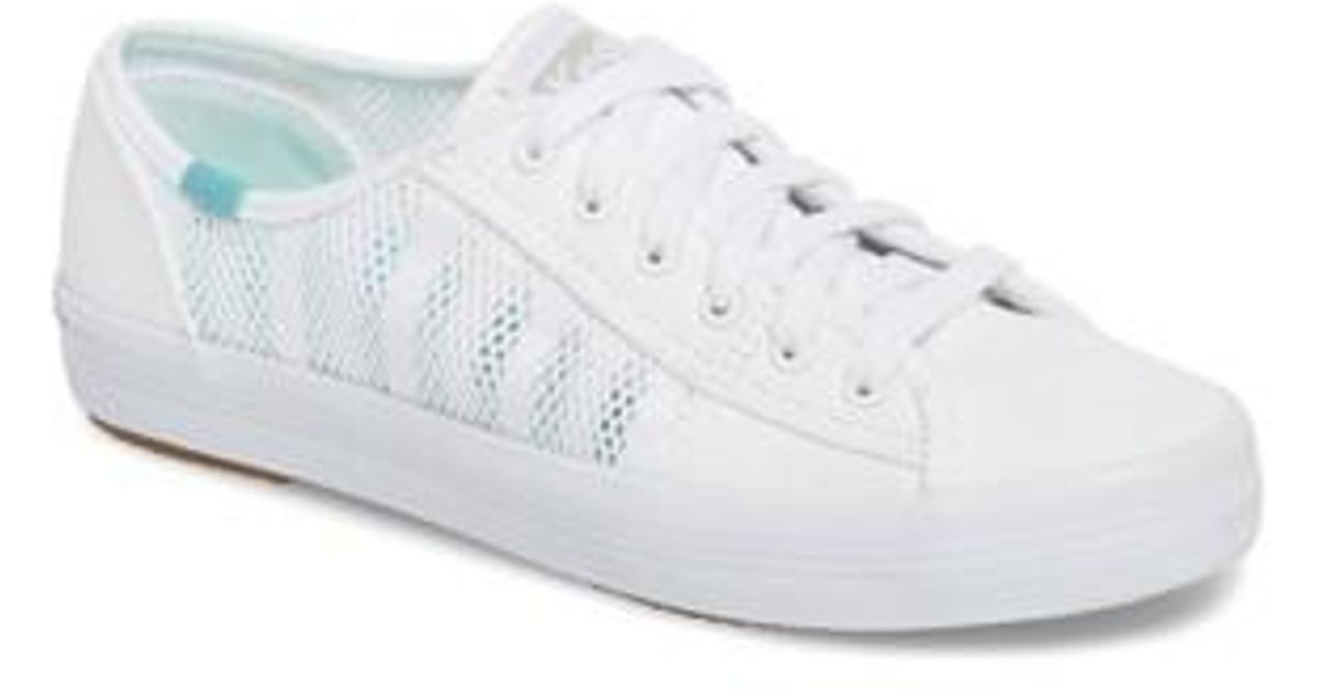 keds white mesh sneakers