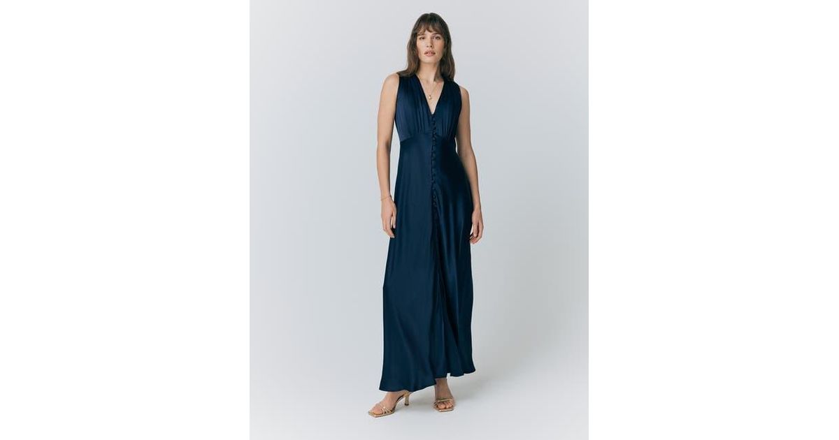 knee length dresses for ladies Widow Sheer Chiffon Maxi Dress main image 0