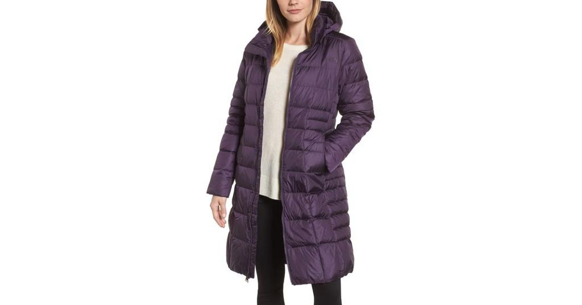 metropolis ii hooded water resistant down parka the north face