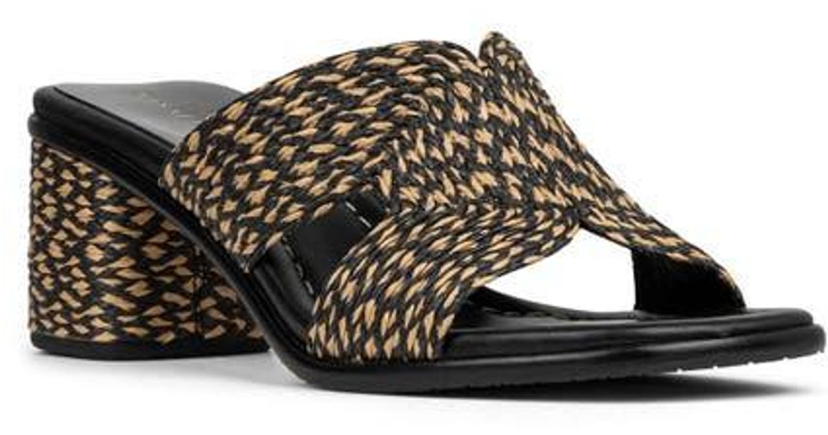 Donald J. Pliner Black Woven leather Sandals Amazon.com | Donald Pliner Ofelia Black 5 M | Platforms & Wedges main image 2