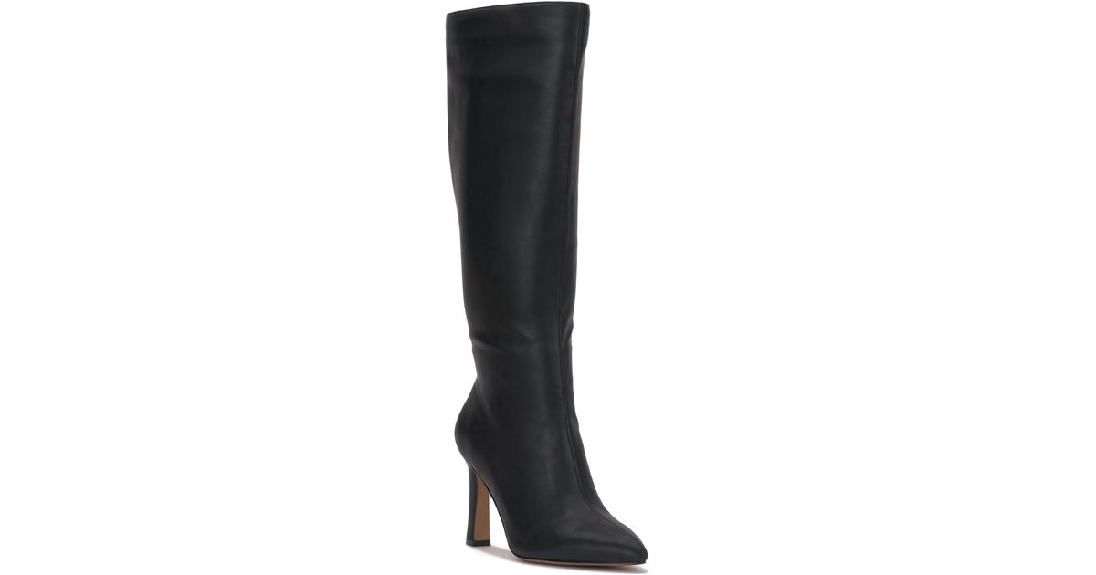 Jessica Simpson Noyaa Knee High Boot in Black | Lyst