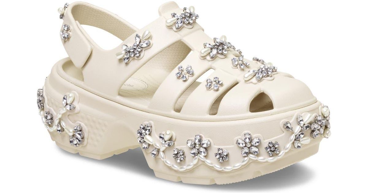 Simone RochaxCrocs【☆ Stomp Fisherman platform sandals 】 Simone Rocha x Crocs Drop 3: Fisherman Sandals Launch | TikTok