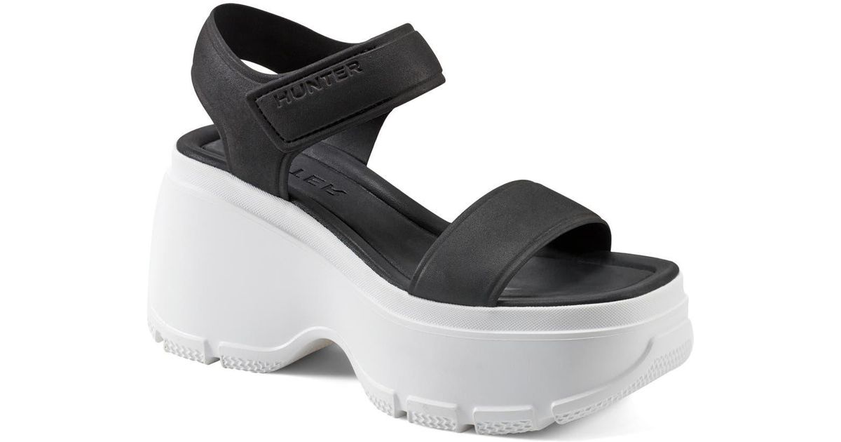 【HUNTER】★サンダル★ Women's Abel Casual Platform Sandals Women's Abel Casual Platform Wedge Sandals – Hunter Boots