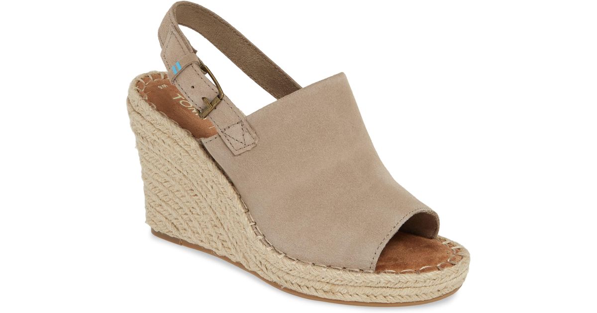 tom's monica wedge
