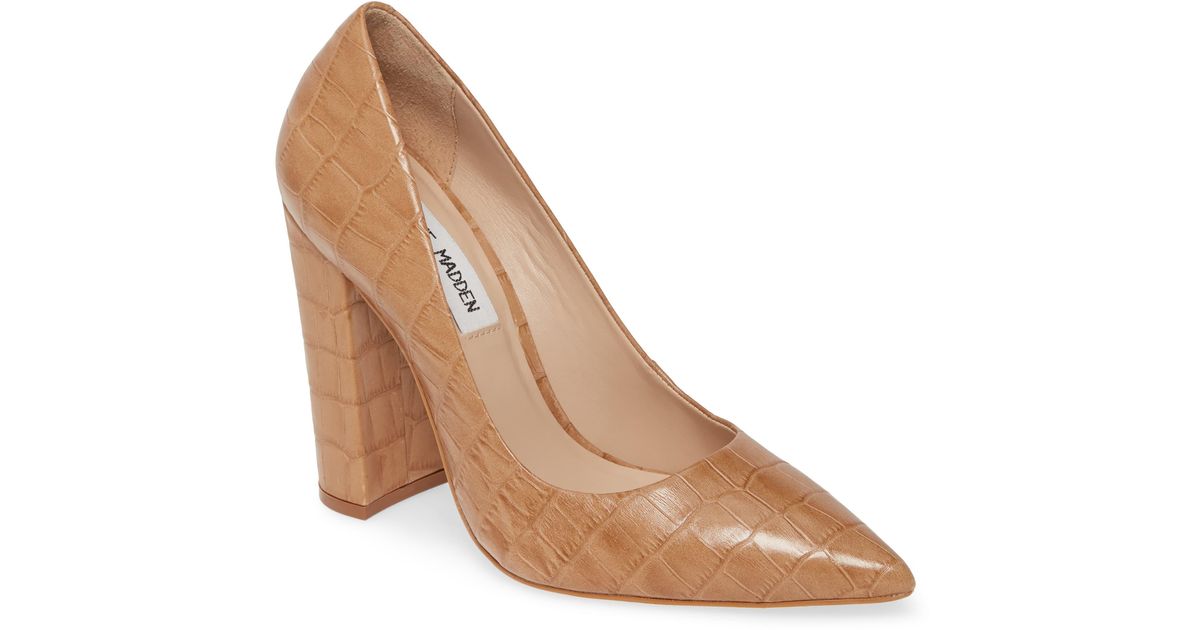 steve madden crocodile heels