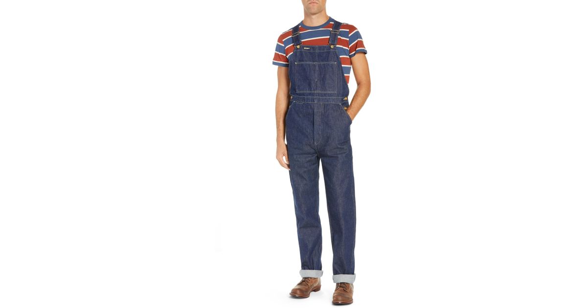 levis made and crafted overalls