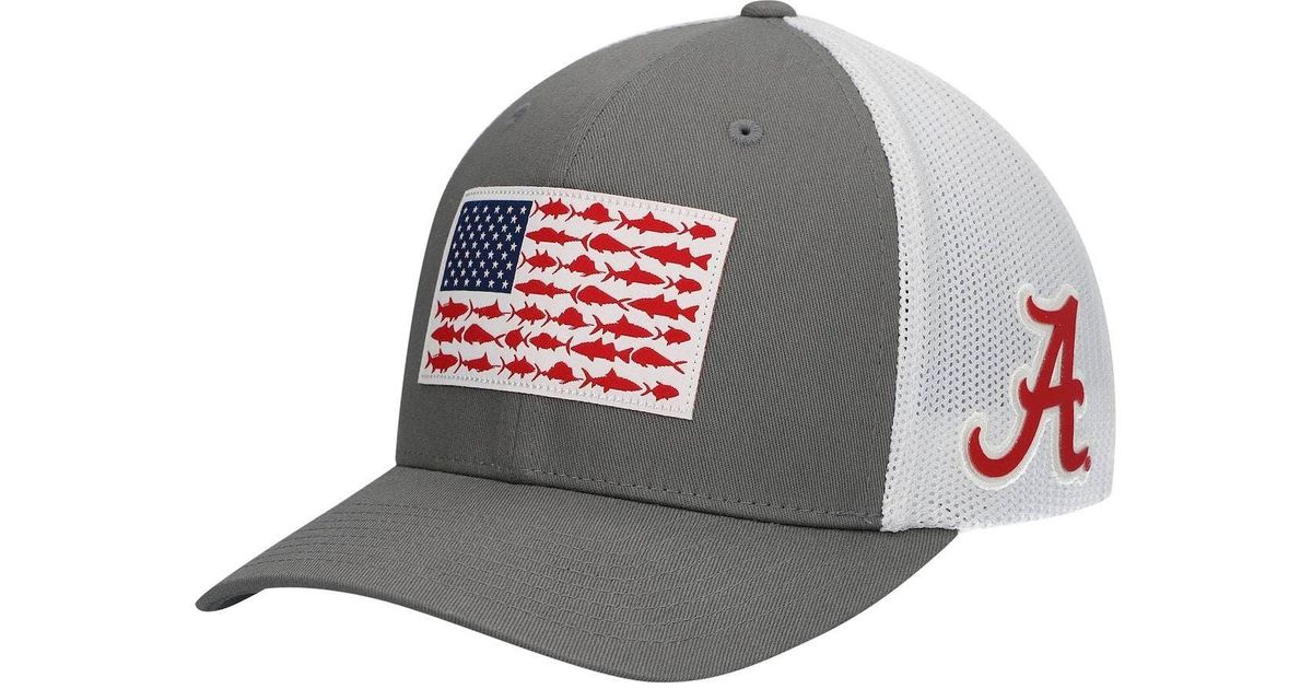 Columbia Alabama Crimson Tide Fish Flag Flex Fit Hat At Nordstrom in