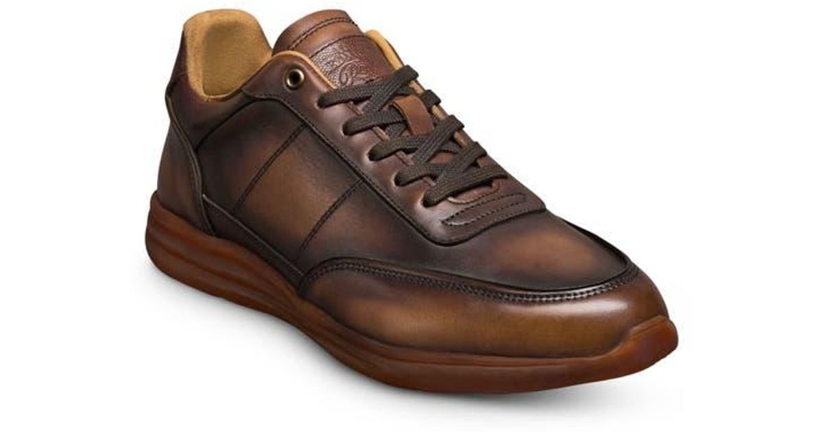 Allen Edmonds Brentwood Sneaker in Brown for Men | Lyst