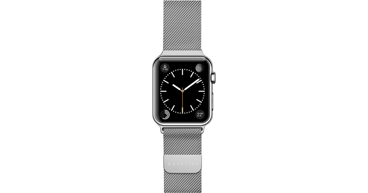 Casetify Mesh Apple Watch Strap in Black | Lyst