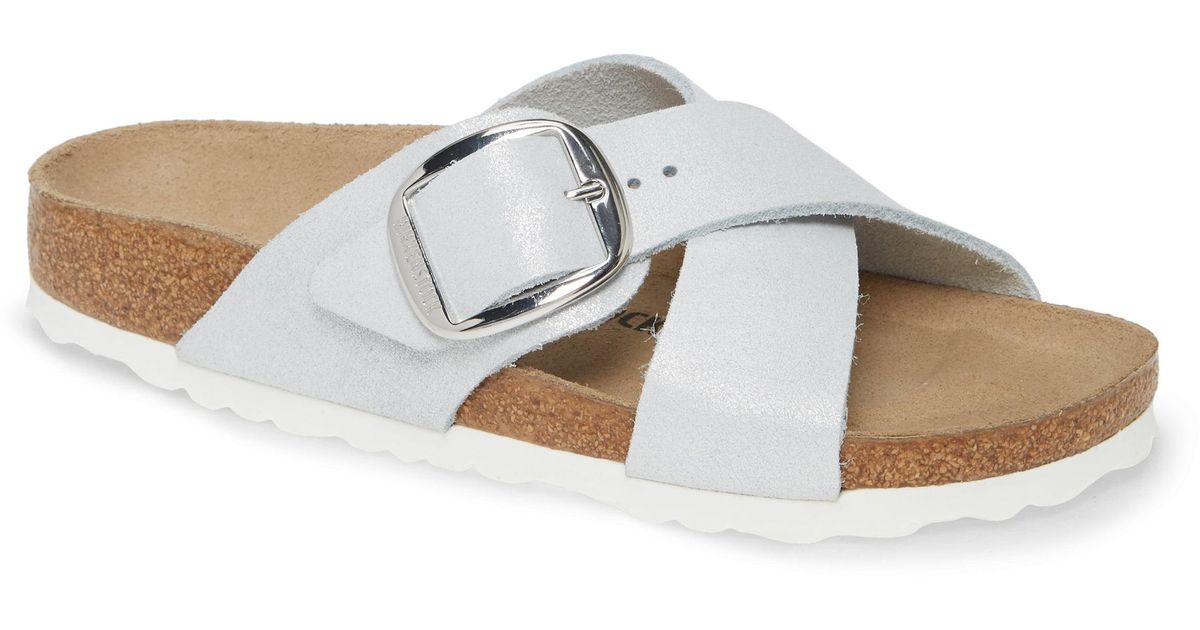 Birkenstock Siena Big Buckle Slide Sandal - Lyst