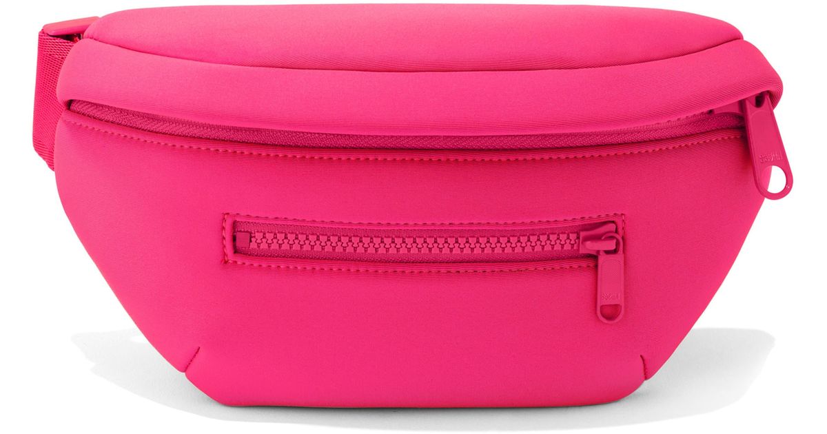 Dagne Dover Ace Water Resistant Belt Bag in Pink | Lyst