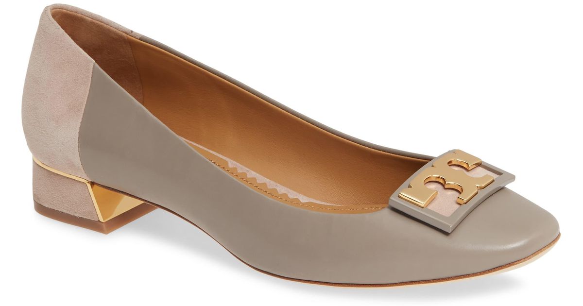 Tory Burch Gigi Rounded-toe Flat | Lyst
