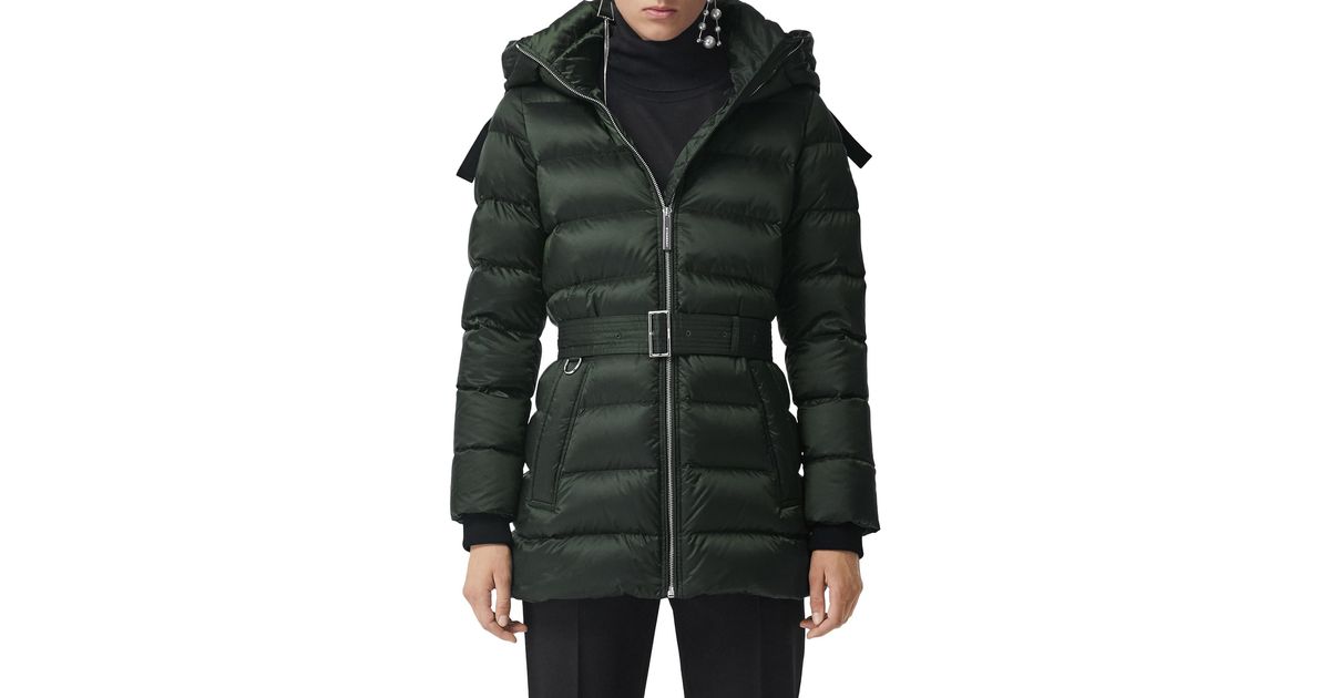 limehouse quilted down puffer coat