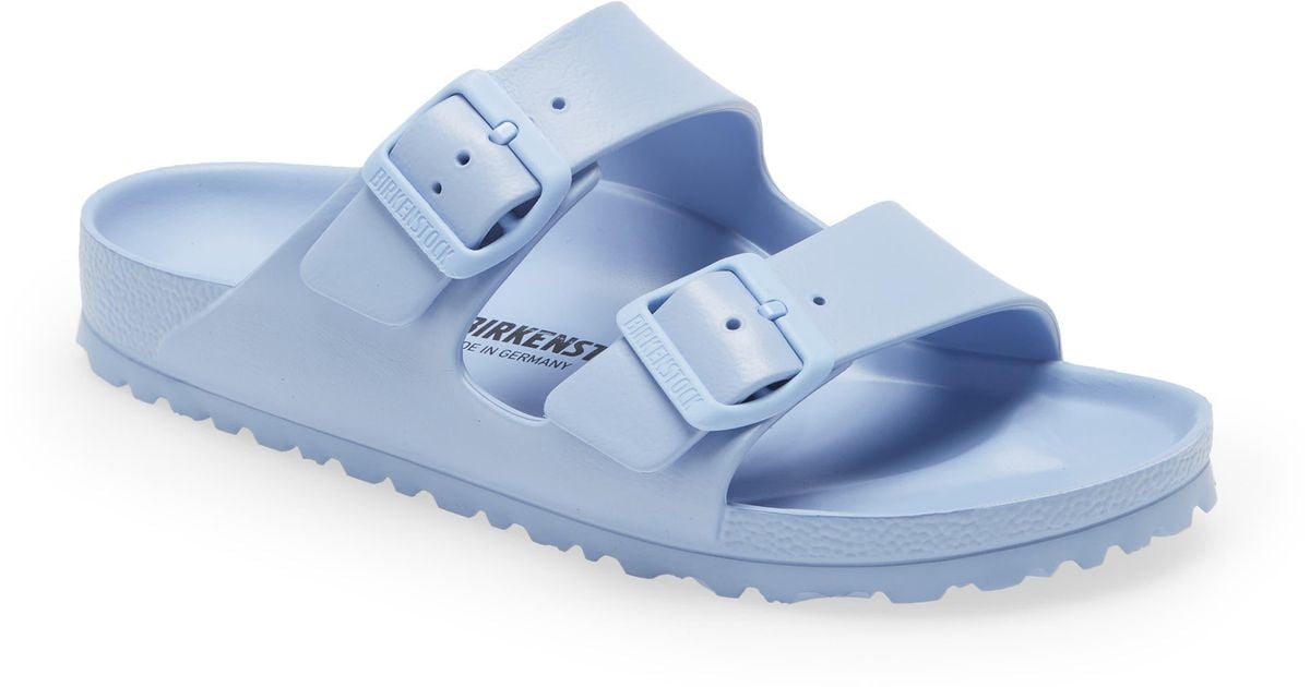 Birkenstock Essentials Arizona Waterproof Slide Sandal in Blue Lyst